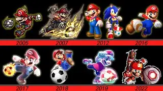 Evolution of Super Mario football games (2005 ~ 2022)