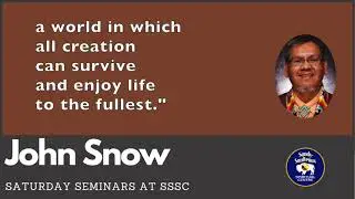 John Snow Sr. on wisdom and technology