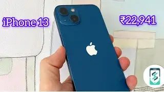 iPhone 13   ₹23,768/- 🤑 cashify super sale ✅ grade D MO: 8298252748 @Unboxing_Raju #iphone16