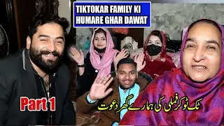 TikTokar Family Ki Humare Ghar Dawat | Part 1 | Viral | Femes | food