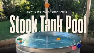 How To Install a Stock Tank Plunge Pool in Australia | Step-by-Step | Terra Tanks