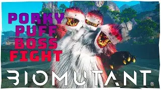 Легкая битва с боссом Порки Пафф в Biomutant