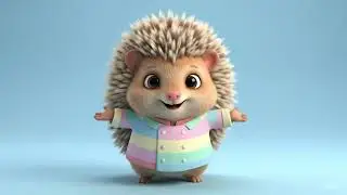 Porcupine eating fish