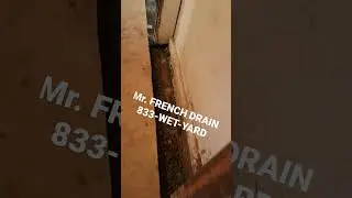 Interior drain installation