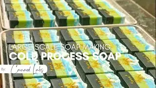 Learn how to make soap on a large scale with Canard Labs!