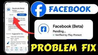 Facebook Download Pending Problem | Play Store Download Pending Problem