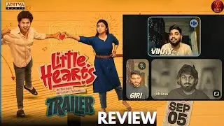 LITTLE HEARTS 💖 Trailer Reaction | GEM-V TALKS | Fun & Honest Review @MouliTalks 