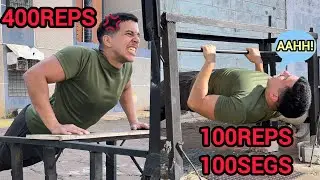 500Reps + 100Segs Entre Flexiones y Dominadas Australianas: Est&aacute;s Listo?