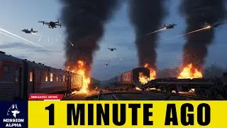 $1.16B Russian Krasukha Convoy Destroyed by Ukrainian Drones &mdash; Moscow in Panic!