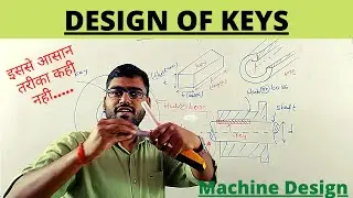 Design of Keys II Machine Design II Er Vikas Sir