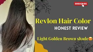 Revlon&rsquo;s Hair Color Tested! Honest Review + Results😍 | Light Golden Brown with Keratin #haircolor