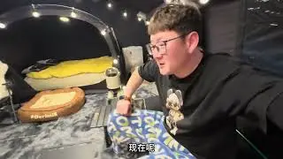 在冬季新疆阿勒泰搭建一个庇护所，你们都说我扛不住这里的极寒天气，那就看看视频后在发言吧 #精致露营