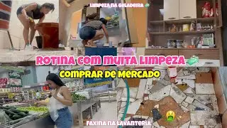 A REALIDADE:ROTINA DE LIMPEZA E ORGANIZA&Ccedil;&Atilde;O NA COZINHA BANHEIRO E LAVANDERIA| ESTAVA PRECISANDO 🧹🧼🏠