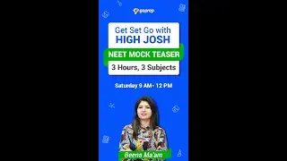 📣Join NEET Mock Test ⏰ 9-12 AM | 9th Jan #shorts #shortvideo #bioguru #neet2021  @BioGuruBeenaRao