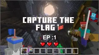 My first time playing capture the flag on the official Minecraft server.