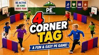 Physical Education Substitute Teacher - 4 corner Tag