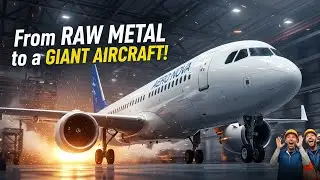 From RAW METAL to a GIANT AIRCRAFT ✈️ | Watch an Entire Plane Built Step by Step | AI Technology