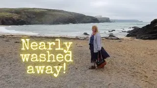 Camper van trip around Cornwall ~ Visiting Gunwalloe Church Cove, Porthleven & Godrevy