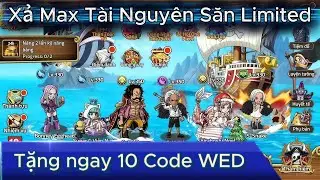 Huyền Thoại Hải Tặc-Đợt Share Code Lớn Nhất Năm Trên Kênh-Xả MAX tài nguyên săn tướng Limited !
