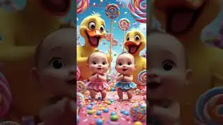 &ldquo;Cute Baby Twins Dancing with Ducks in Candy Land&rdquo; #vairalvideo #vyrloriginals #melodiousvoice