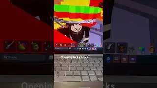 Opening lucky block from secret admin abuse