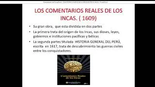 CUARTO INCA GARCILASO DE LA VEGA