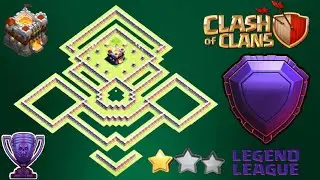 New Trophy Base Th11 2021 | Unbeatable Th11 Trophy Base Link | Anti Everything | legend Base |COC