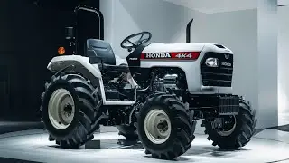 Мини-трактор Honda 4x4 2025 года. Будущее компактного земледелия
