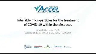 Inhalable microparticles for the treatment of COVID-19 within the airspaces