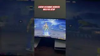 Unboxing and setting up Lenovo G34 W 30 ultrawide monitor for PlayStation 5 #shorts #ultrawide #ps5