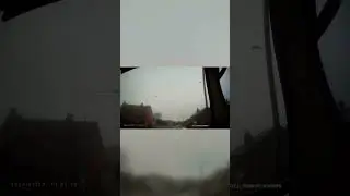 This Fog Wall Came Out of Nowhere #dashcam #nature #foggyweather