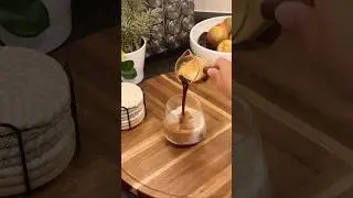 Creamy mocha ice espresso ☕️ #funny #coffee #food #memes #reels #shorts #comedy