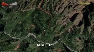Kukui Trail ∆ hiking trails ∆ 3d-trail.com/hawaii/