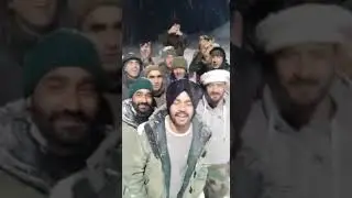 Lohri on BORDER, BORDER par lohri, Lohri in snow, #999