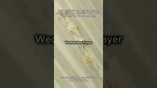 Wednesday Prayer