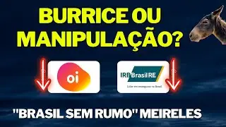 IRBR3 IRB e OIBR3 OI &Eacute; BURRICE OU MANIPULA&Ccedil;&Atilde;O. BRASIL SEM RUMO ?
