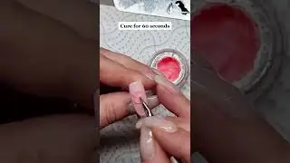 4D Pink Flower Nail Design 🌸