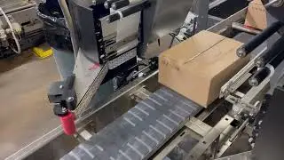 Dual Model 258 Label Printer Applicator for Two Sides of a Case