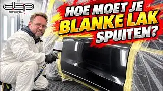 Hoe moet je blanke lak spuiten (vernis)