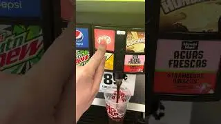 Mixing 3 Drinks at a 7-Eleven Soda Fountain (Try This!) #shorts #seveneleven