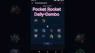 30 August Pocket Rocket Daily Combo Cards 😎
