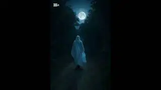 A ghost passing a road #shorts #shortvideo #short #youtubeshorts #aivideo #ai #ghosts #haunted #veo3