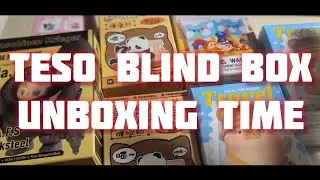 TESO MYSTERY PLASTIC! - Blind Box Unboxing EP.3 (Waoki Vlog) #blindbox #gacha #figures #toyreview