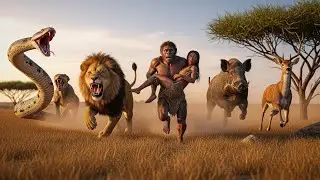 How Early Humans Survived Giant Prehistoric Beasts | Life Millions of Years Ago