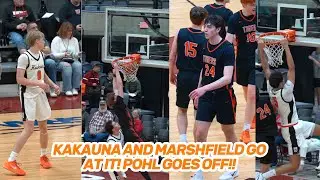 MARSHFIELD BEATS #2 KAKAUNA BEHIND POHL’S 22 & RAMBERGS 20! Watch here: 
