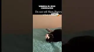 Dr. Seuss Inspired Slam Poetry Cat | Hilarious Compilation Video #vizard #funny #tryonttolaugh