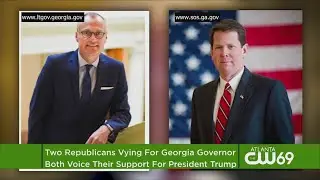 Georgia GOP Gubernatorial Candidates Go All In On Trump
