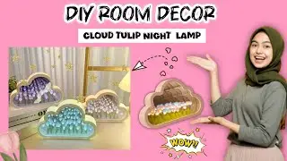 DIY Tulip Lamp Assemble | Cloud Tulip Lamp Tutorial | Infinite Cloud Lamp Assemble
