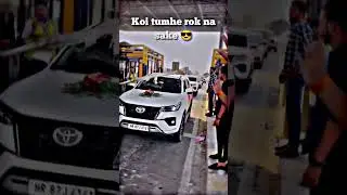 FORTUNER AT TOLL X HARYANA HOOD 🔥 | Jatin The Racer | #shorts