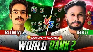 RUMMILIVE  🆚 Ibru Gaming  | WORLD RANK 2 🤯 | FRIENDLY MATCH 🥶🥵 |  RUMMI LIVE  eFOOTBALL 25